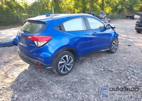 2019 Honda Hr-V Sport из США, поврежденный, VIN 3CZRU5H15KM726338